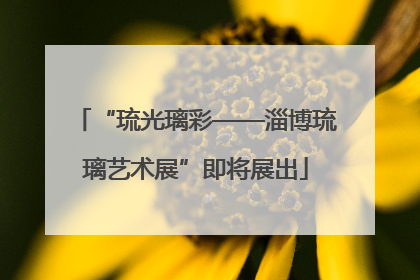 “琉光璃彩——淄博琉璃艺术展”即将展出