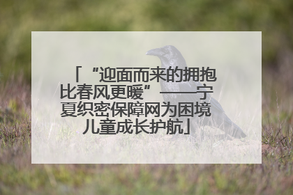 “迎面而来的拥抱比春风更暖”——宁夏织密保障网为困境儿童成长护航