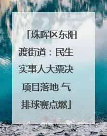 珠晖区东阳渡街道：民生实事人大票决项目落地 气排球赛点燃