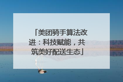 美团骑手算法改进：科技赋能，共筑美好配送生态
