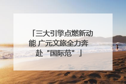 三大引擎点燃新动能 广元文旅全力奔赴“国际范”