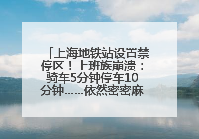 上海地铁站设置禁停区！上班族崩溃：骑车5分钟停车10分钟……依然密密麻麻无从下脚？