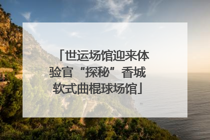 世运场馆迎来体验官“探秘”香城软式曲棍球场馆