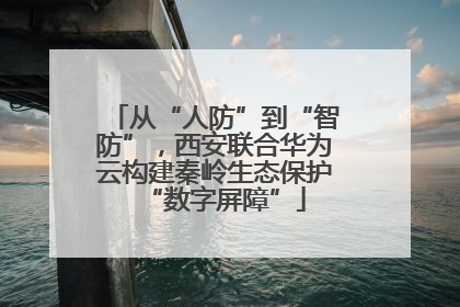 从“人防”到“智防”，西安联合华为云构建秦岭生态保护“数字屏障”