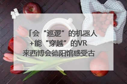 会“巡逻”的机器人+能“穿越”的VR 来西博会德阳馆感受古蜀文明与现代智造的时空对话｜西博视界