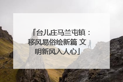 台儿庄马兰屯镇：移风易俗绘新篇 文明新风入人心