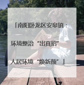 南阳卧龙区安皋镇：环境整治“出真招” 人居环境“焕新颜”