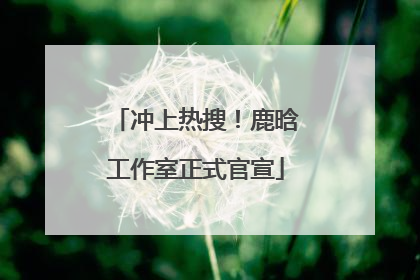 冲上热搜！鹿晗工作室正式官宣