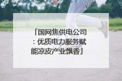 国网焦供电公司：优质电力服务赋能凉皮产业飘香