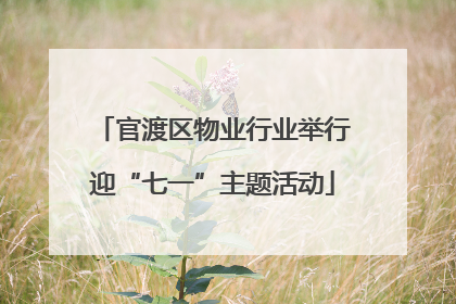 官渡区物业行业举行迎“七一”主题活动