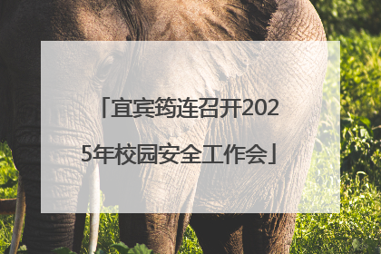 宜宾筠连召开2025年校园安全工作会