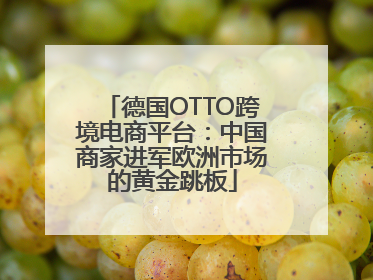 德国OTTO跨境电商平台：中国商家进军欧洲市场的黄金跳板
