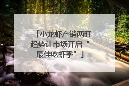 小龙虾产销两旺趋势让市场开启“最佳吃虾季”
