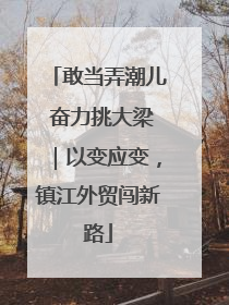 敢当弄潮儿 奋力挑大梁｜以变应变，镇江外贸闯新路