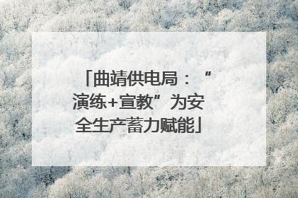 曲靖供电局：“演练+宣教”为安全生产蓄力赋能