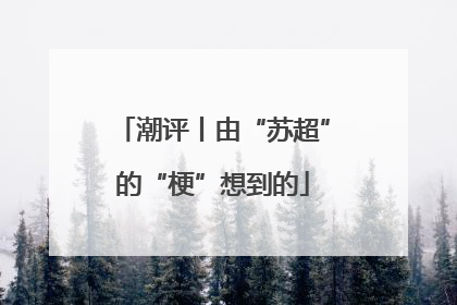 潮评丨由“苏超”的“梗”想到的