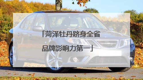 菏泽牡丹跻身全省品牌影响力第一