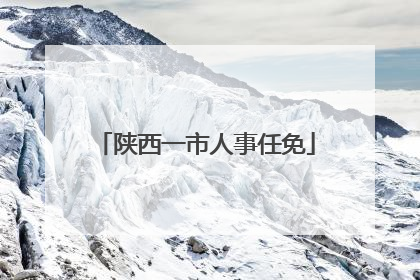 陕西一市人事任免