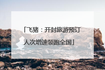 飞猪：开封旅游预订人次增速领跑全国
