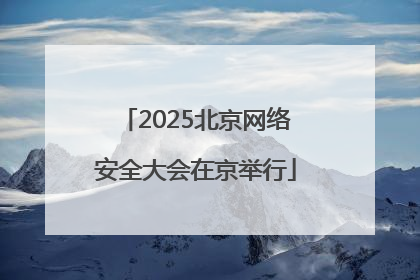 2025北京网络安全大会在京举行
