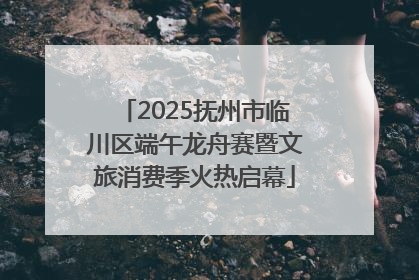 2025抚州市临川区端午龙舟赛暨文旅消费季火热启幕