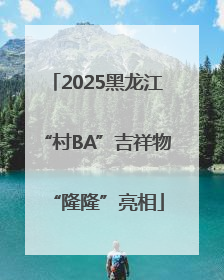 2025黑龙江“村BA”吉祥物“隆隆”亮相
